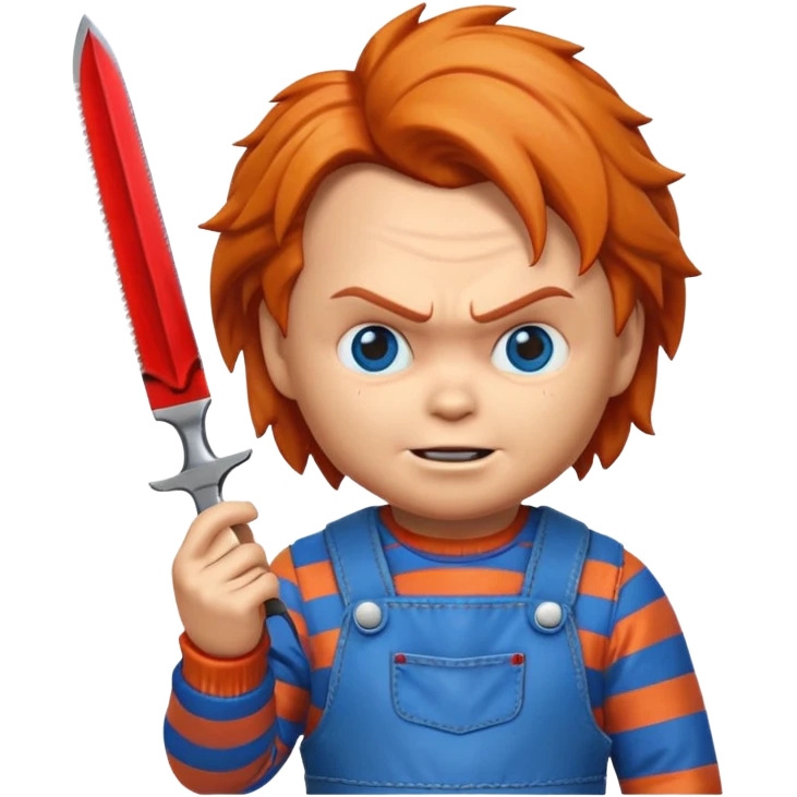 Un emojin de chuky emoji