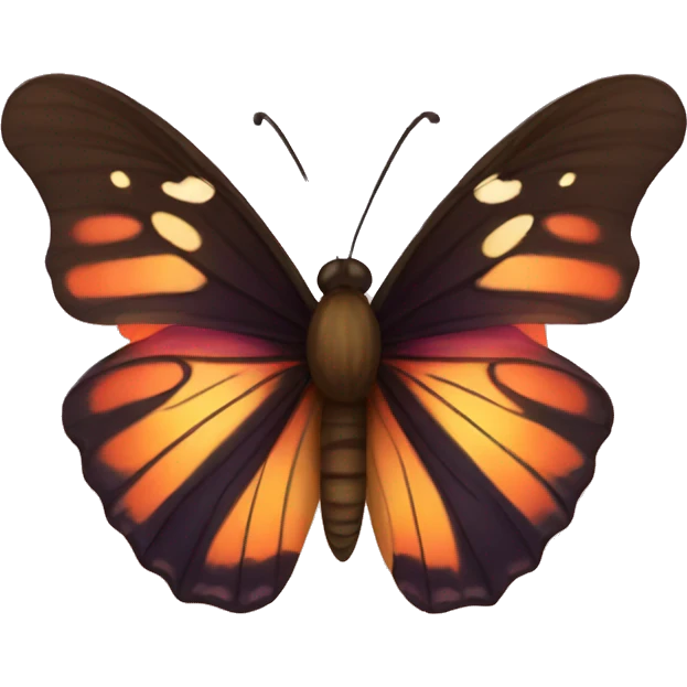 Sunset Butterfly emoji