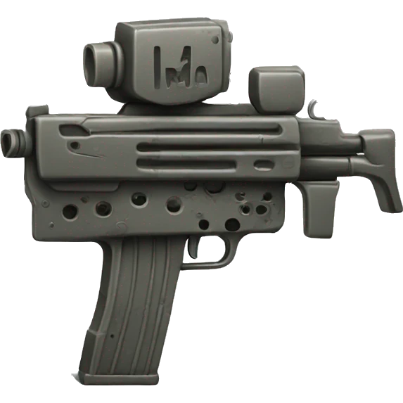 Heavy Machine Gun Ops term and graphic symbol emoji
