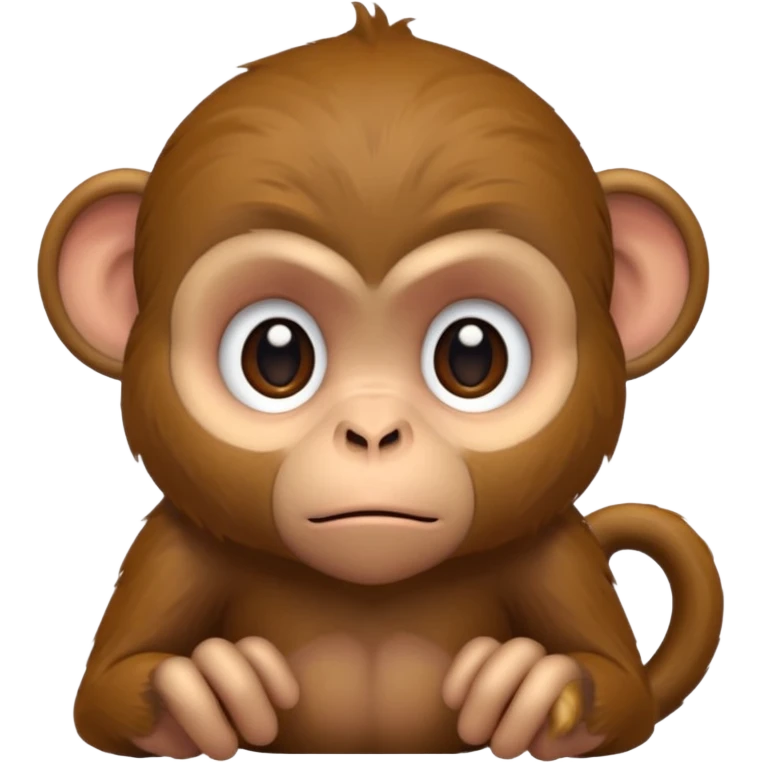 Little monkey sad  emoji
