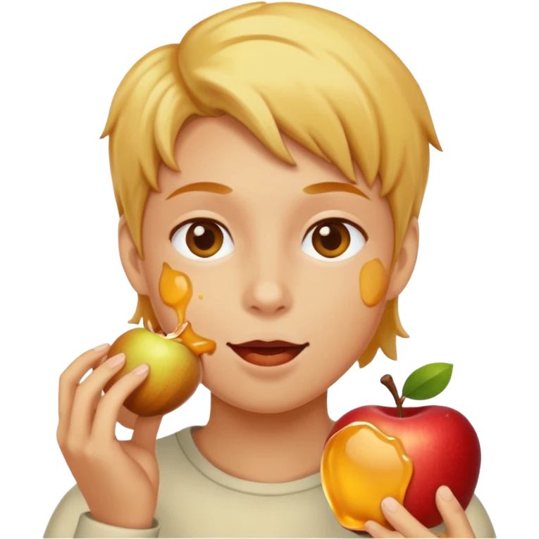 🍯+🍎+🤤 emoji