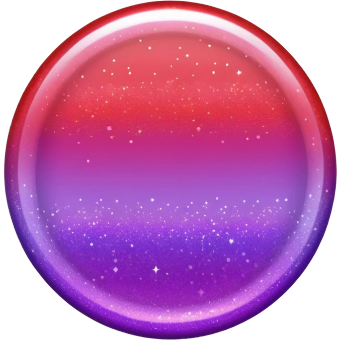 color gradient between red and purple glitter flash emoji