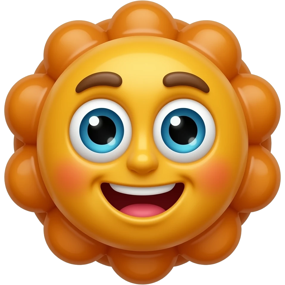 A nerds gummy cluster mascot emoji