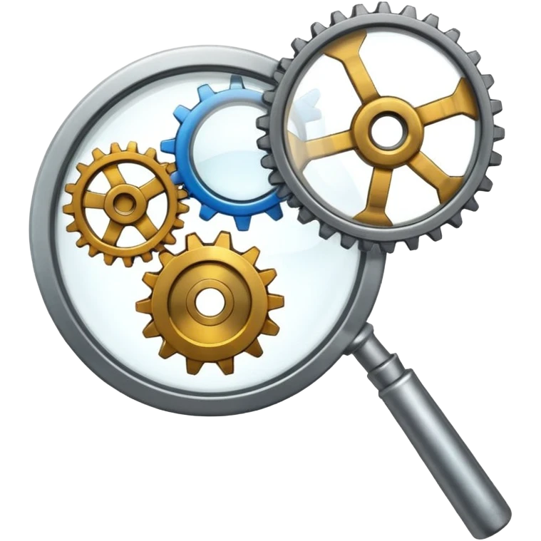 mix up ⚙️🔍 emoji