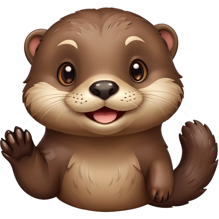 cute otter emoji