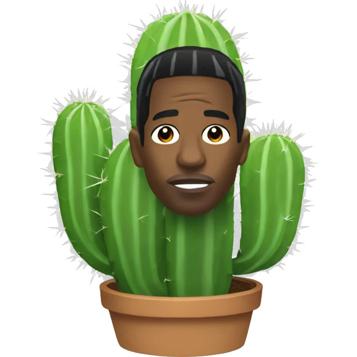 Travis Scott cactus emoji