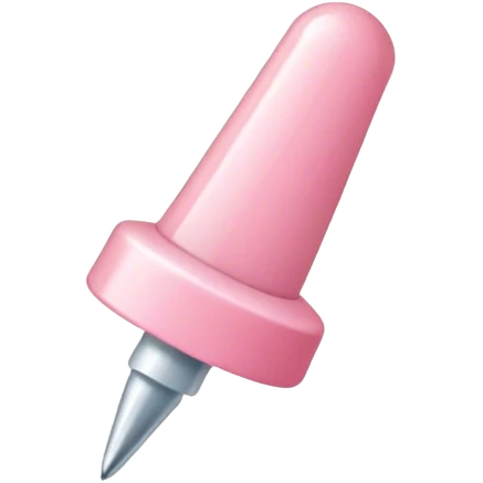 Light Pink push pin emoji