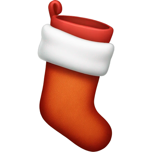 Christmas stocking emoji