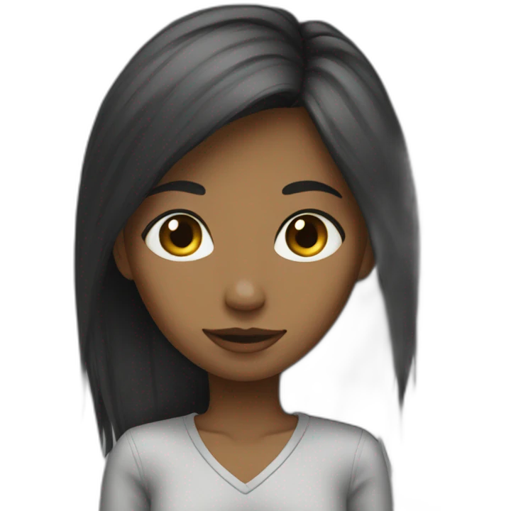 Tall girl emoji