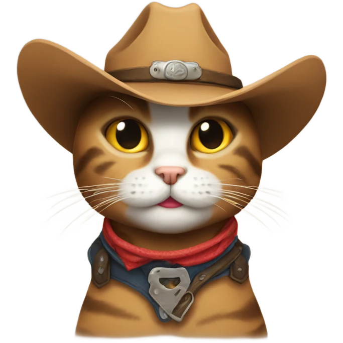 Cowboy Cat emoji