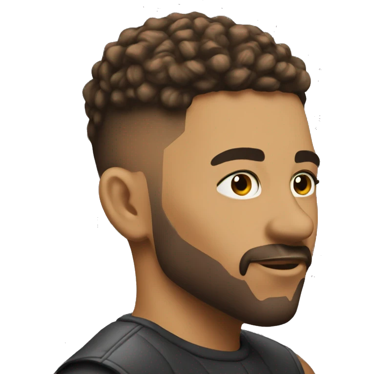 Low taper fade emoji