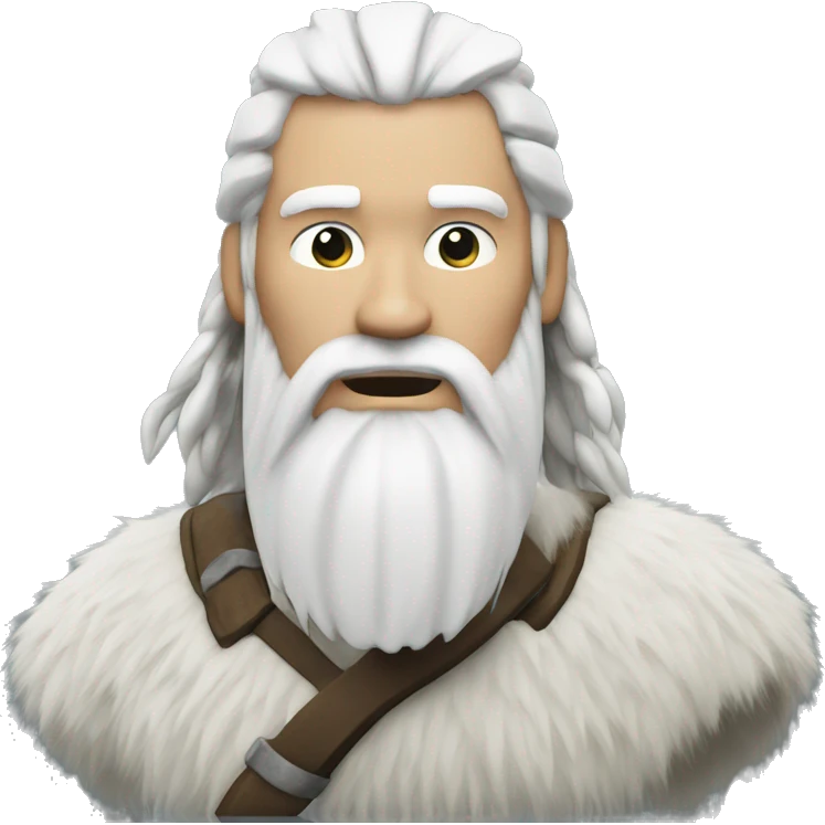 Mn Viking arctic white emoji