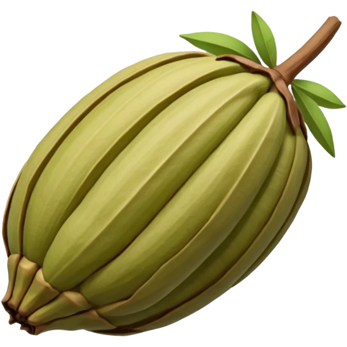 Cardamom original hyperrealistic  show no  zero lines on it emoji
