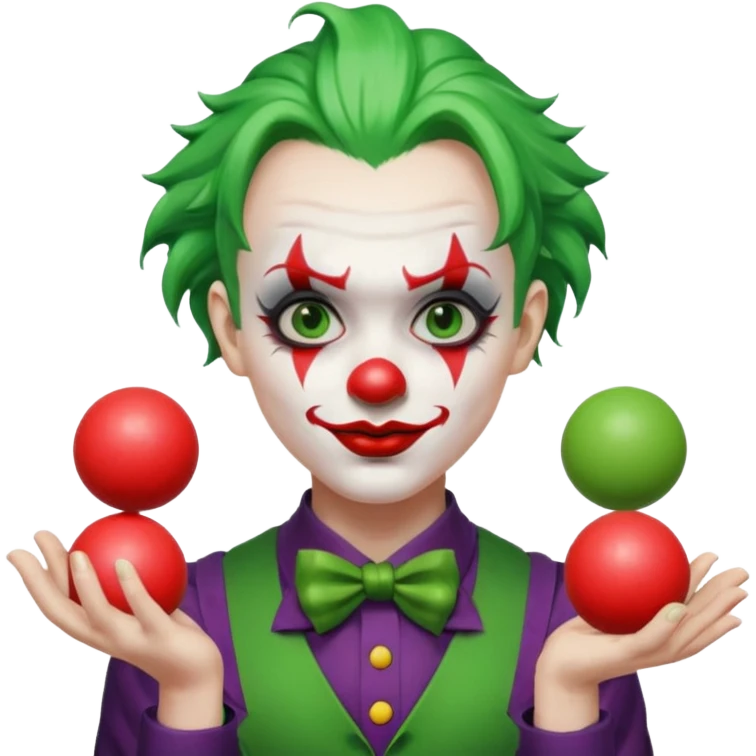 joker  Juggling Balls emoji