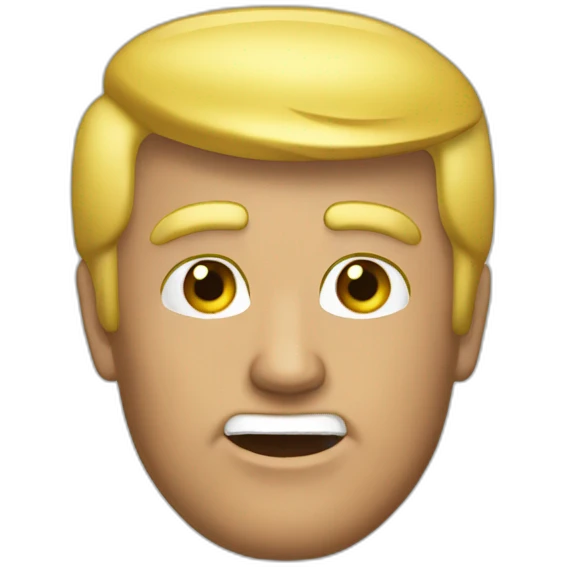 trump-baño-de-oro emoji