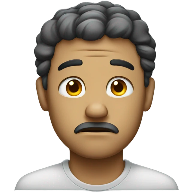 sad guy emoji