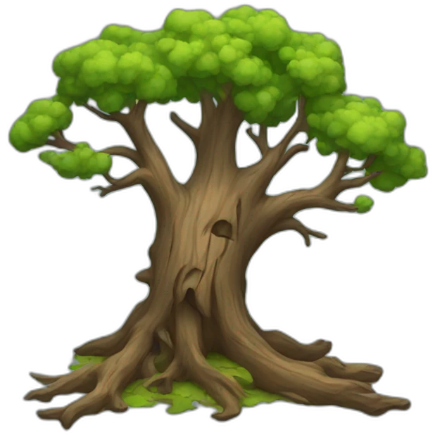 Dead tree emoji