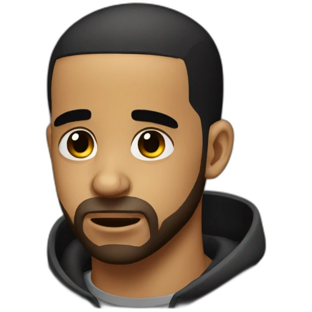 Drake crying emoji