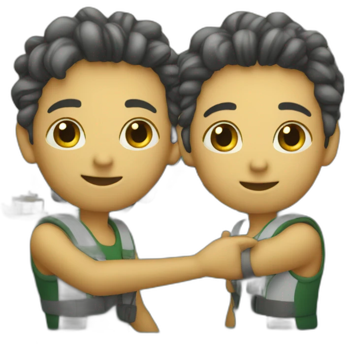 Two boats docking emoji