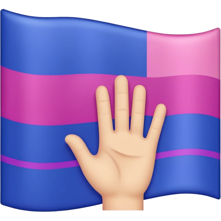 Bisexual flag emoji