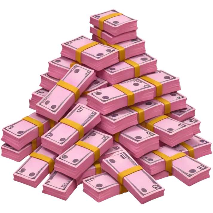 pink money emoji