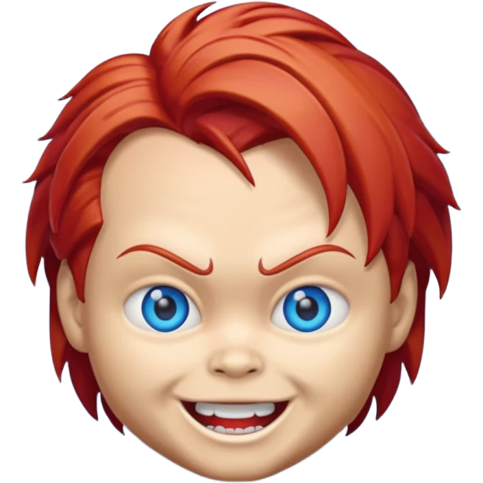 Un emojin de chuky emoji