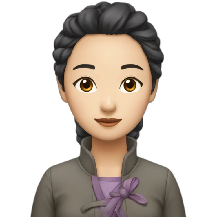 美术、可爱精致的女生、漂亮的洋娃娃 emoji