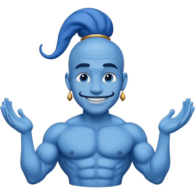 یک جن emoji