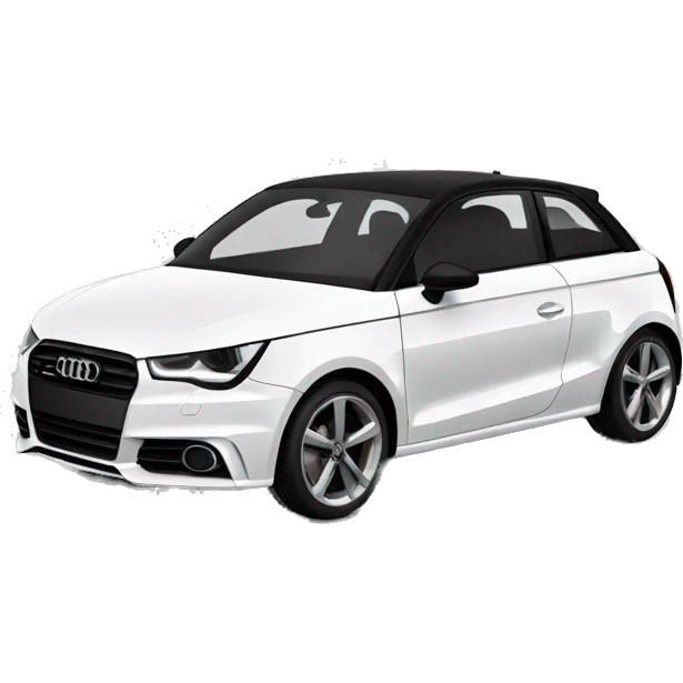 audi a1 blanco emoji