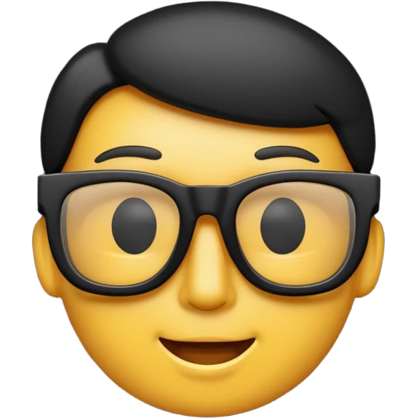3d glasses emoji