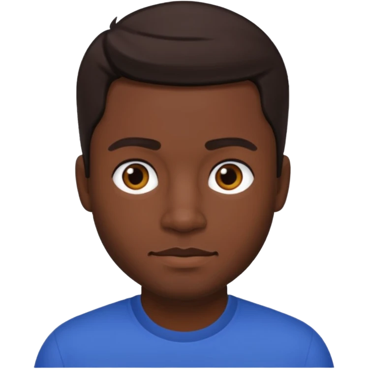 Carl Anthony Payne II with dark brown hair emoji