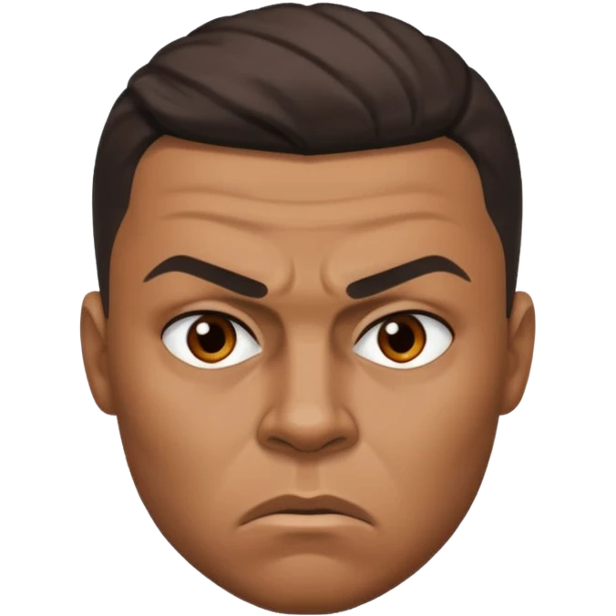 Ronaldo énervé emoji