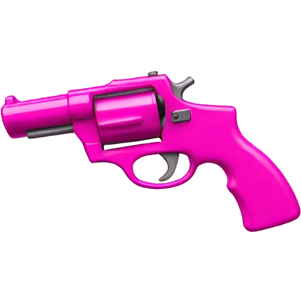 pink gun emoji