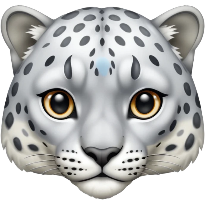 Snow leopard emoji