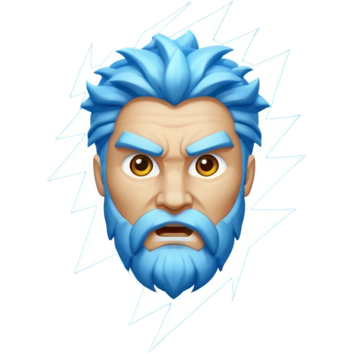 zeus's lightning emoji