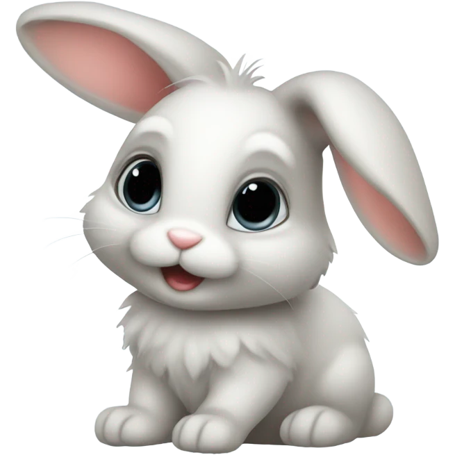 Baby bunny emoji