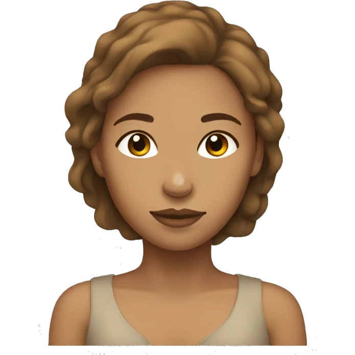 girl light skin with brown hair sleeping emoji