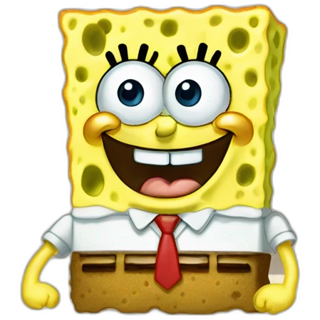 Sponge Bob in The house emoji