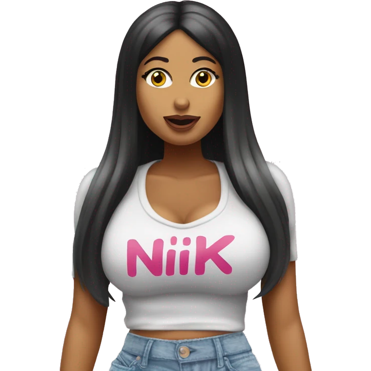 niki minaj en soutien emoji