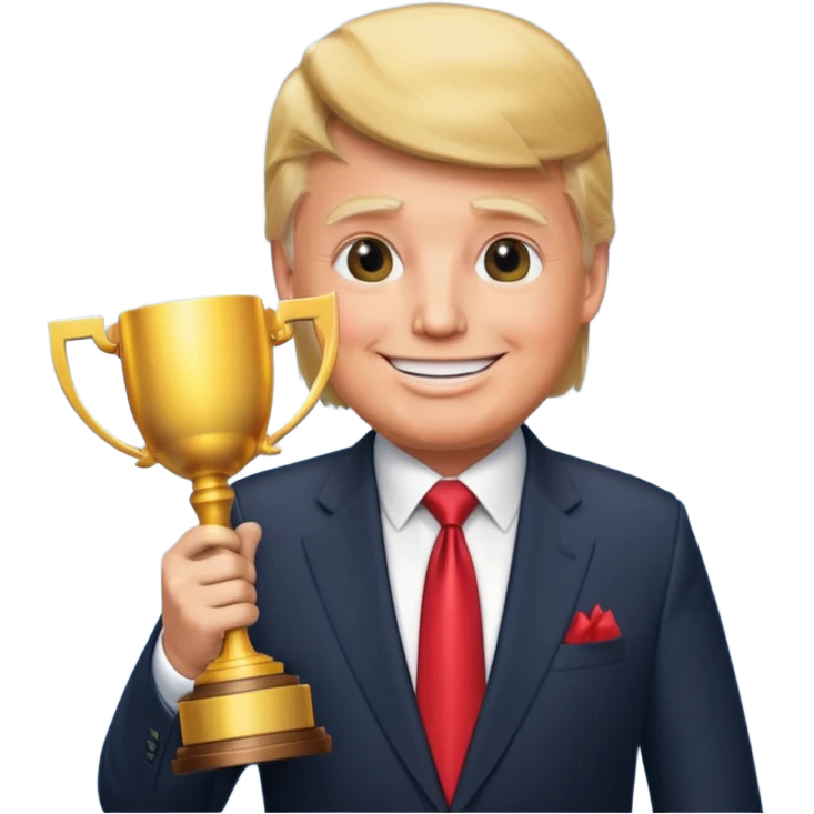 Donald Trump winning everything  emoji