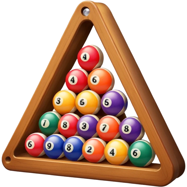 pool rack emoji