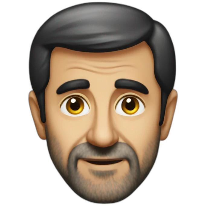 ahmadinejad face emoji emoji