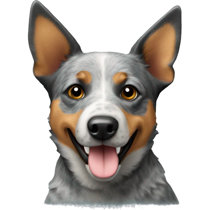 Australian cattle dog emoji