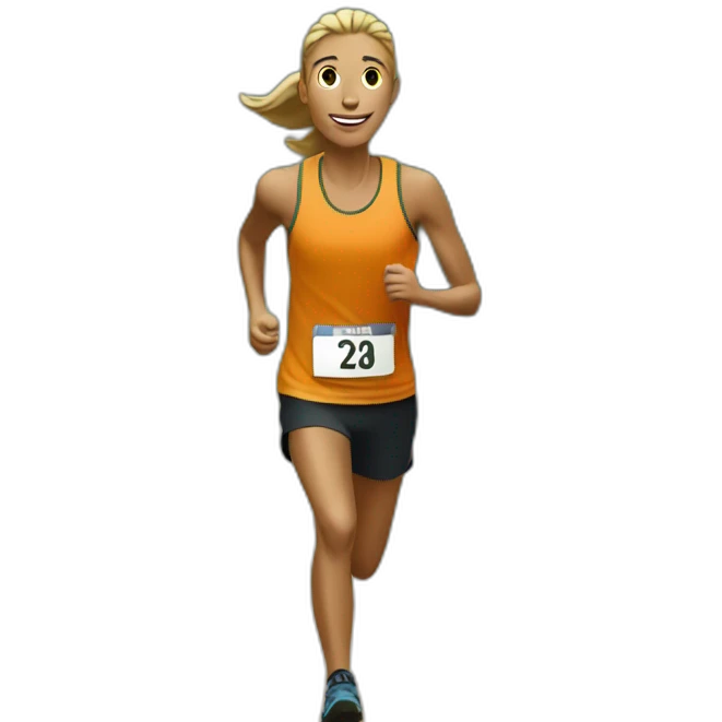 Trail runners emoji