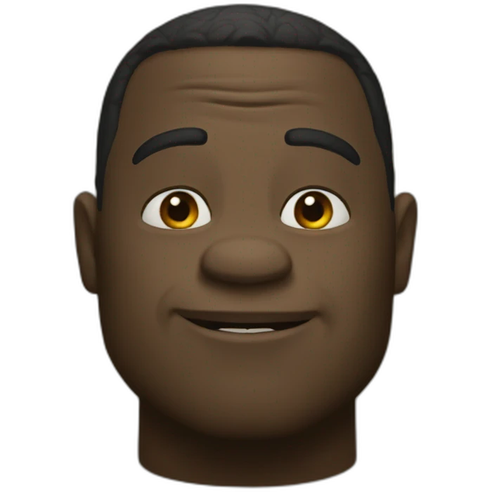 black-shrek emoji