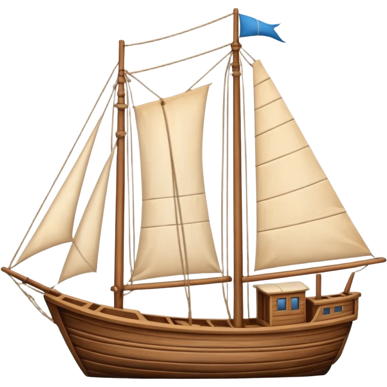 un barco navegando por el mundo emoji