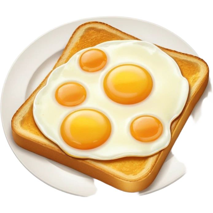 Egg toast emoji