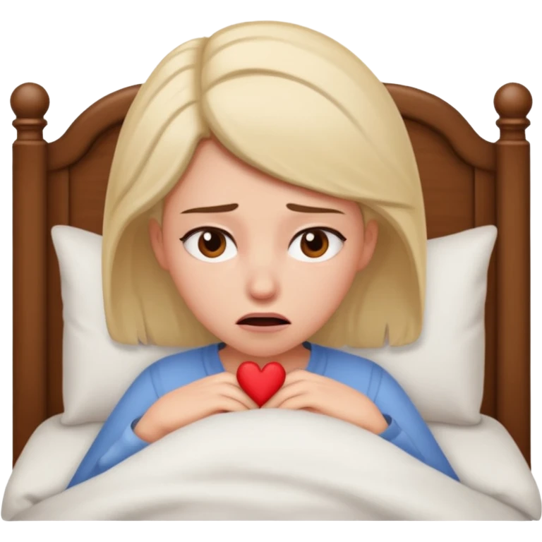 Wife being impatient in bed emoji