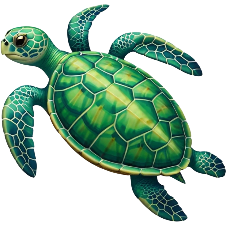 Sea turtle emoji