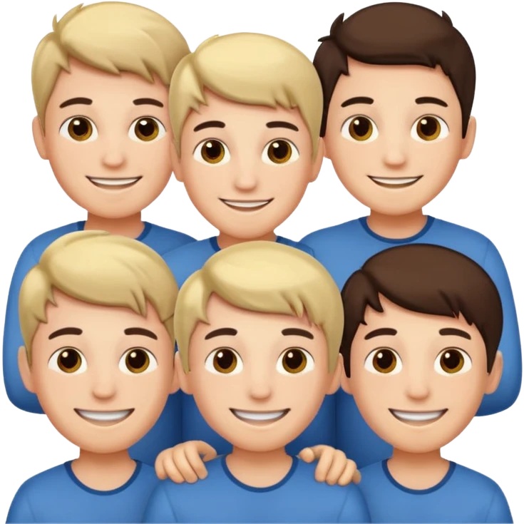 Create an emoji for the group named The BOYz. emoji